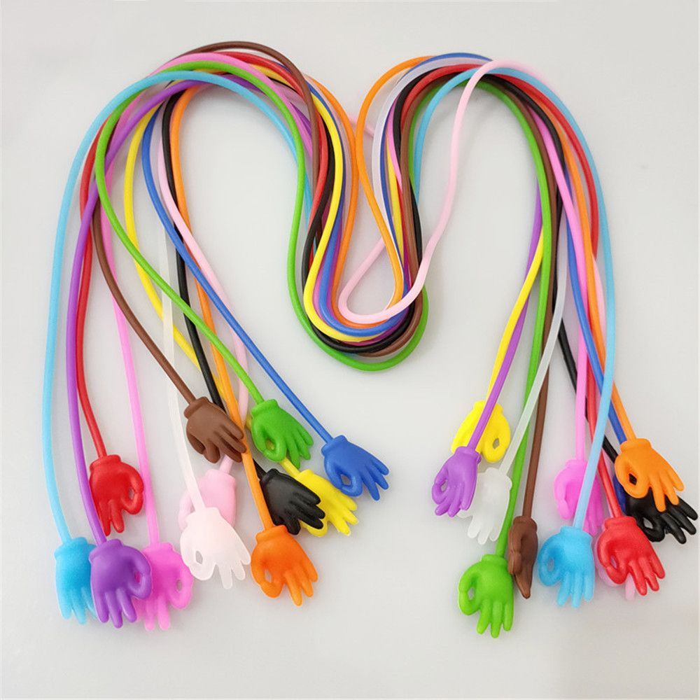Sunglass Retainer Cord - 1PC ปรับแว่นตาซิลิโคนสายรัดแว่นตากันแดด String เชือกโซ่แว่นตากีฬาผู้ถือ Anti Slip