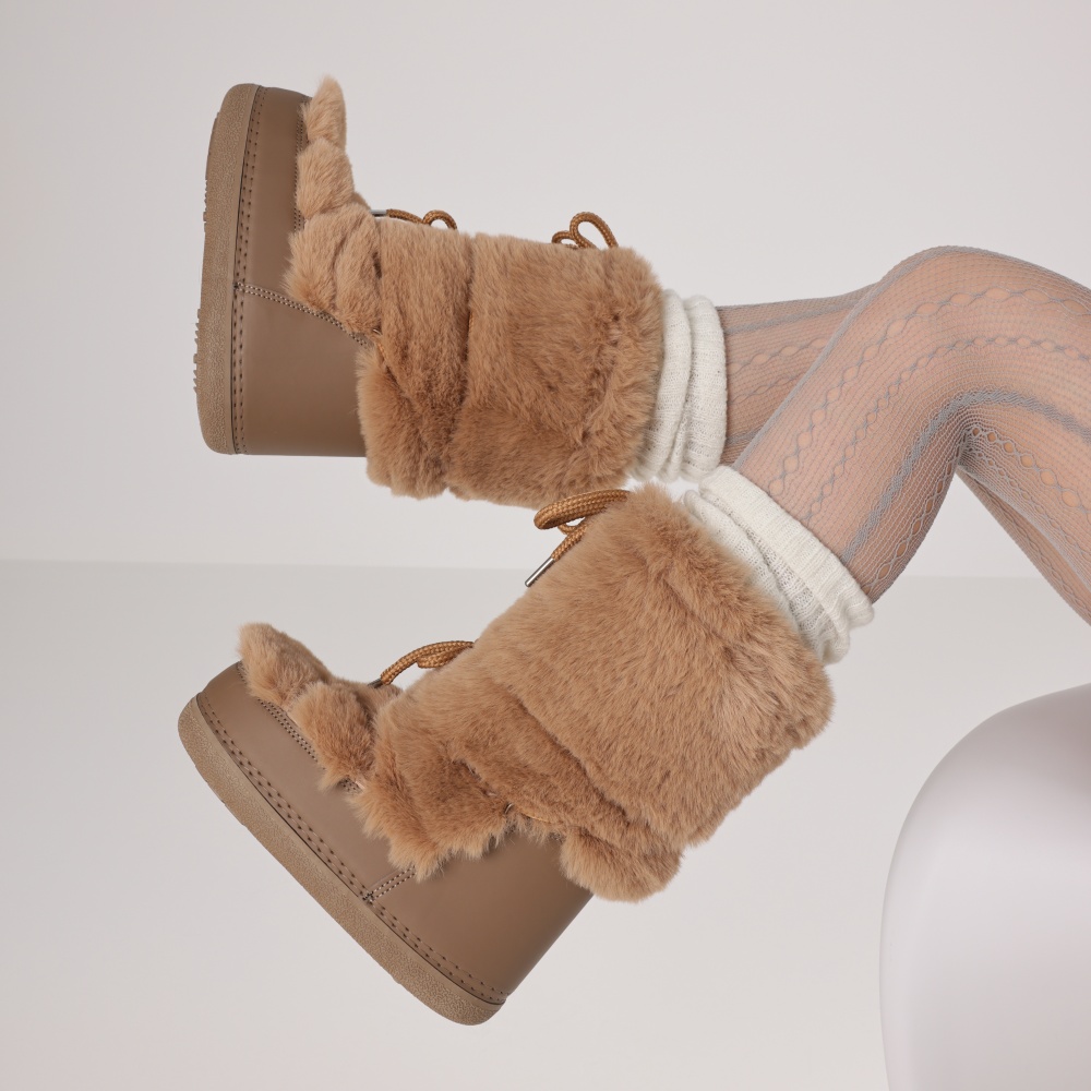 รองเท้าบูทขนเฟอร์สำหรับผู้หญิง - Espadrille Slip On บทวิจารณ์และราคา