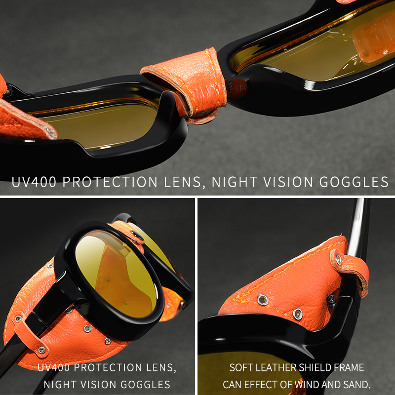 KDEAM แว่นกันแดดนักบิน Steampu - Sunglasses Aviator Polarized บทวิจารณ์และราคา