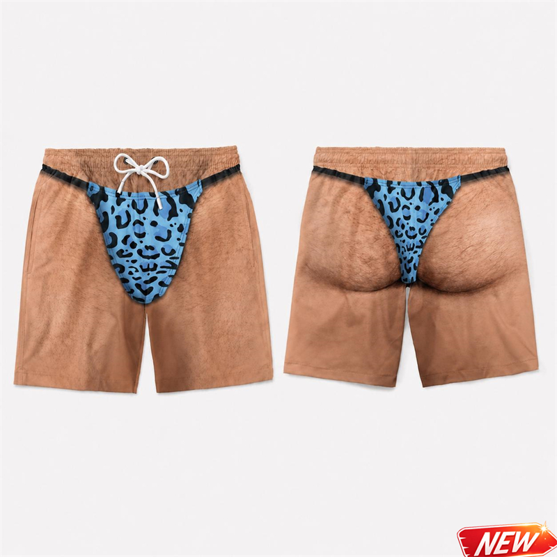 กางเกงว่ายน้ำผู้ชายลายเสือดาว  - Trunks Board Surf บทวิจารณ์และราคา