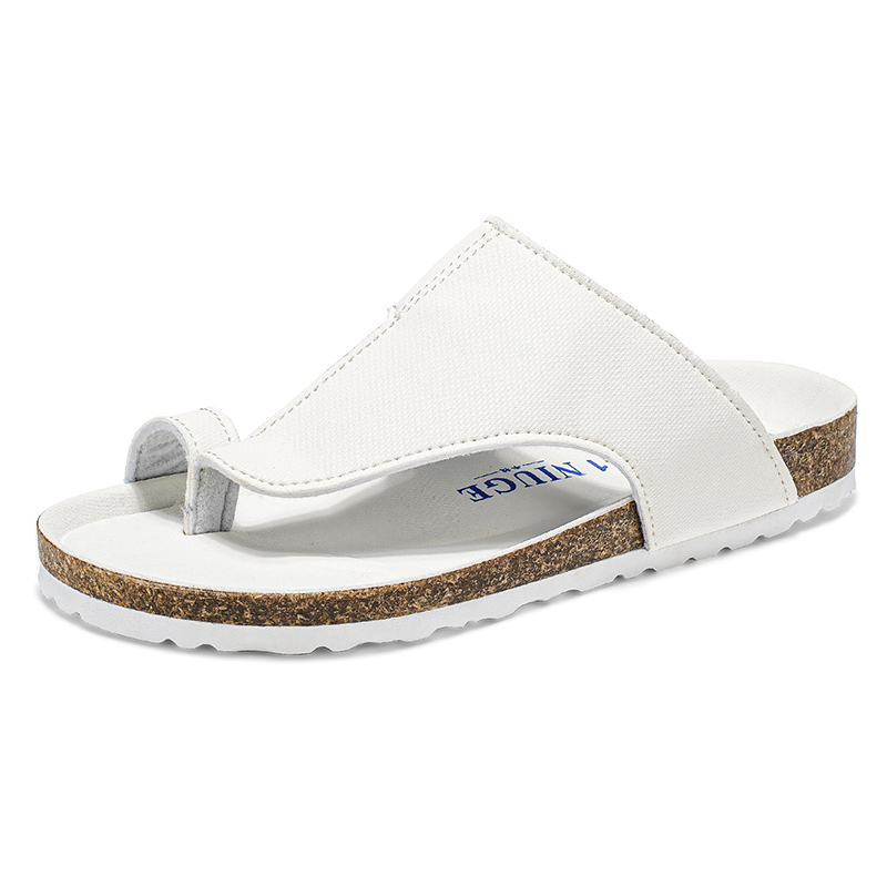 ฤดูร้อน PLUS ขนาดใหญ่ 48 49 รอ - Flip Flop Leather Men บทวิจารณ์และราคา