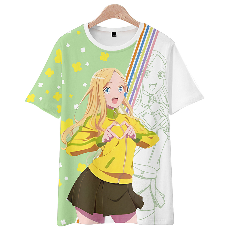 การพิมพ์ 3D อะนิเมะ Narenare - - Tee Graphic Print บทวิจารณ์และราคา