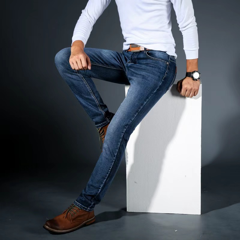 ผู้ชายแฟชั่นกางเกงยีนส์ตรงผู้ช - Levis Jeans 501 บทวิจารณ์และราคา
