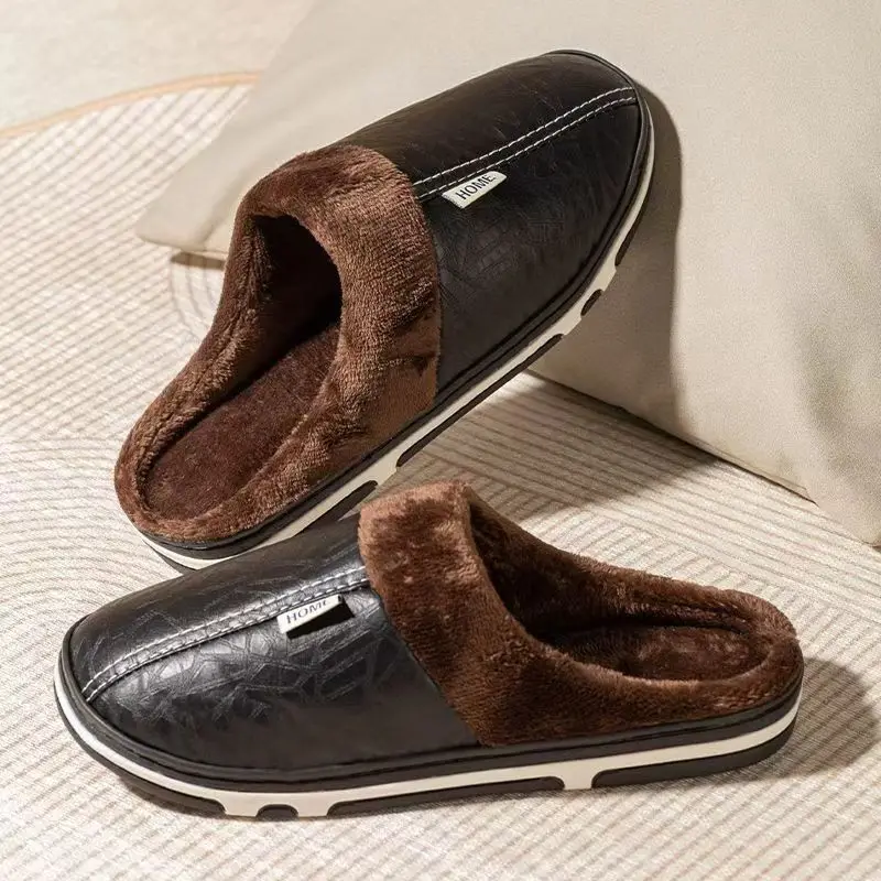 รองเท้าแตะผู้ชายไซส์ใหญ่สำหรับ - Flip Flop Leather Men บทวิจารณ์และราคา