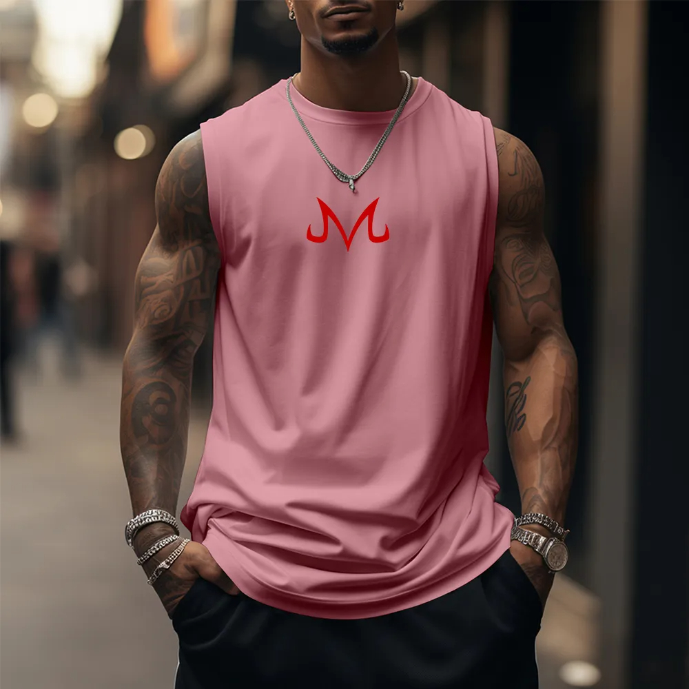 เสื้อกล้ามพิมพ์ลายอนิเมะมังกรบ - Tank Top Muscle บทวิจารณ์และราคา