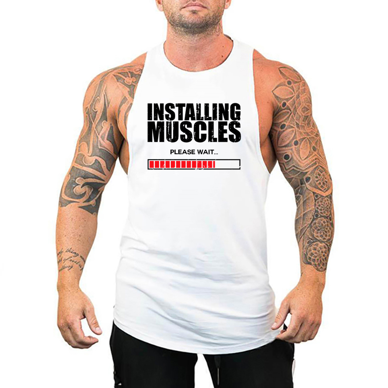 การติดตั้งกล้ามเนื้อ Please Wa - Tank Top Muscle บทวิจารณ์และราคา