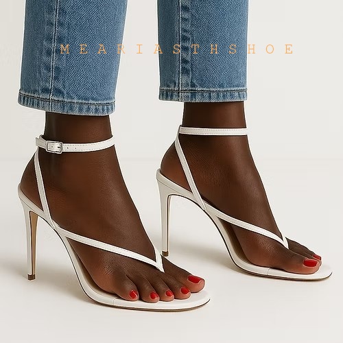 รองเท้าแตะรัดส้นแบบไขว้สีเบจดำ - Casual Sandal Leather บทวิจารณ์และราคา