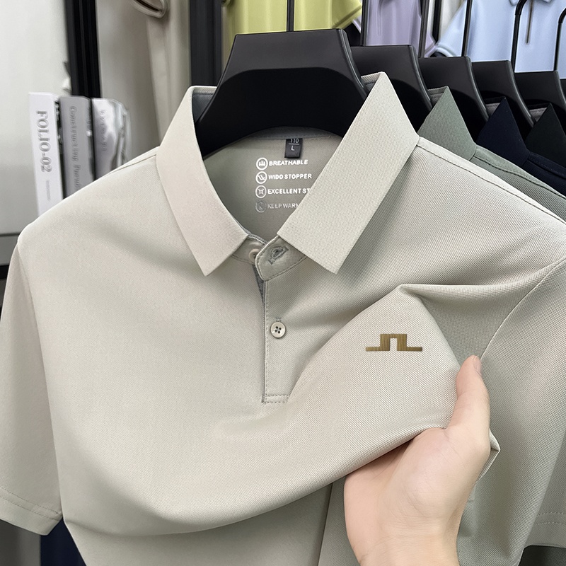 เสื้อโปโลแขนสั้นผู้ชาย ผ้าโพลี - Polo Shirt Pique บทวิจารณ์และราคา