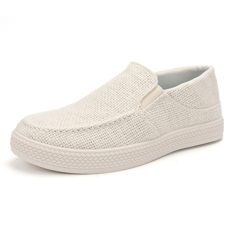รองเท้าโลฟเฟอร์ผ้าลินินสำหรับผ - Espadrille Slip On บทวิจารณ์และราคา