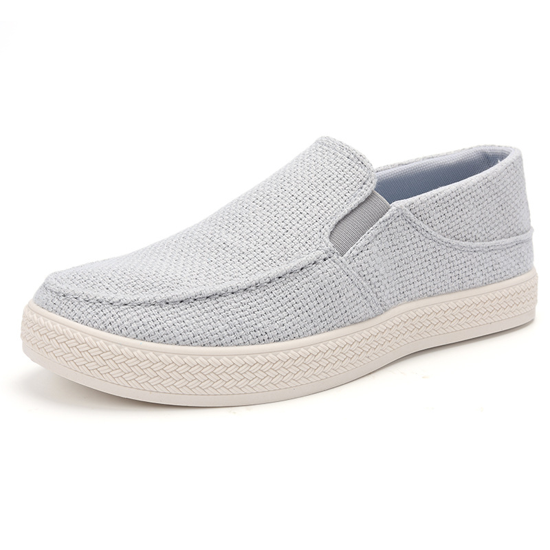 รองเท้าโลฟเฟอร์ผ้าลินินสำหรับผ - Espadrille Slip On บทวิจารณ์และราคา