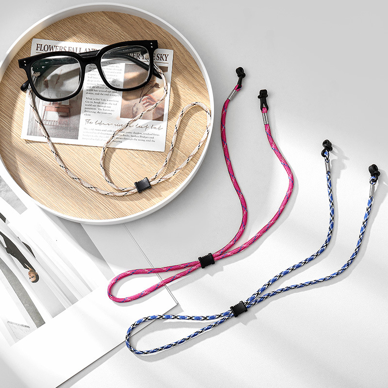 สายคล้องแว่นตาแบบถักสำหรับกิจก - Sunglass Retainer Cord บทวิจารณ์และราคา