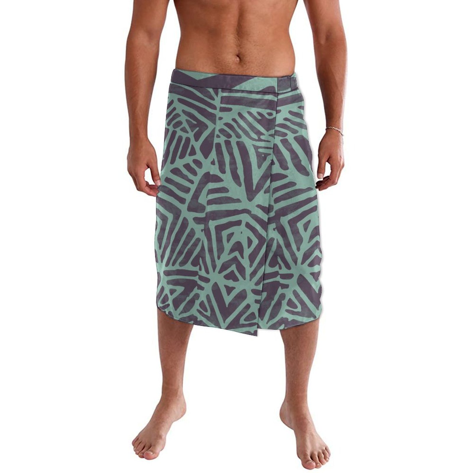 ชุดเดรสชายหาดของผู้ชายฮาวายผ้า - Sarong Men Wrap บทวิจารณ์และราคา